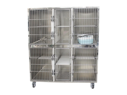 PJML-04 de 4 puertas para clínica veterinaria de gatos